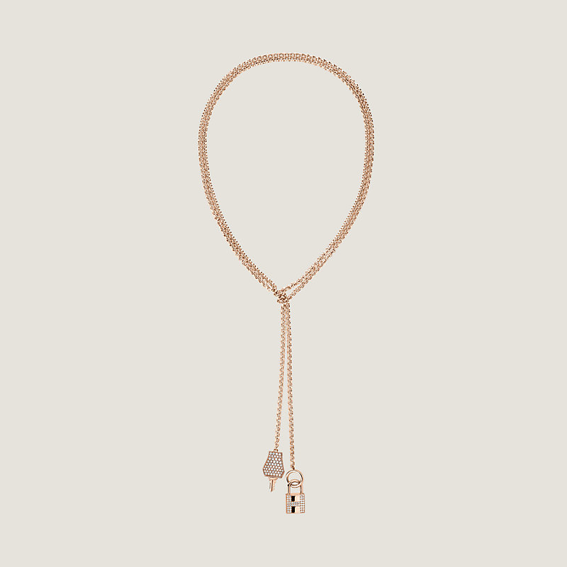 Kelly Clochette long necklace, medium model | Hermès Canada